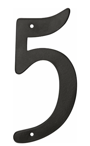 NUMBER HOUSE #5 1052934  3 1/2"