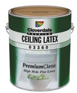 CEILING PAINT GALLON CLOVERDALE (USE 0376001 FOR ALTERNATE SKU)