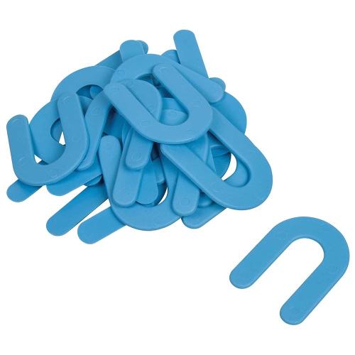 1/16" BLUE HORSESHOE SHIMS (180)