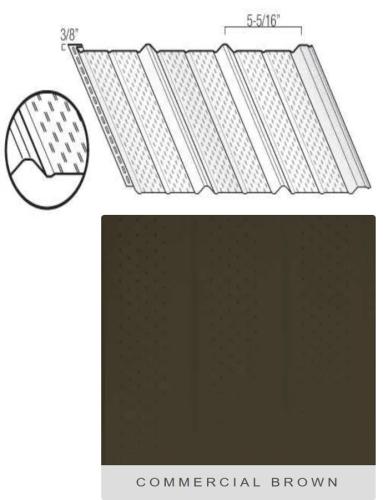 16"x12' SP600 COMM BROWN SOFFIT (12) KAYCAN
