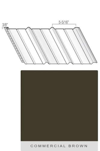 SOLID SOFFIT 16" COMM BRN (12) KAYCAN