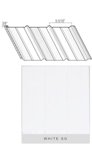 SOLID SOFFIT 16" WHITE (12) KAYCAN