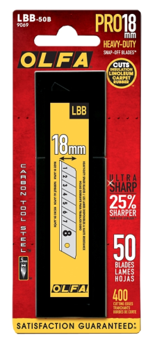 906901FA KNIFE BLADES 50PK LBB-50B