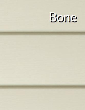 VINYL D4.5 COVE BONE 12' (22) HIGHLAND