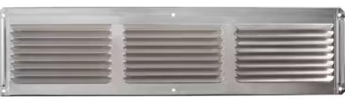 16" X 4" MILL SOFFIT VENT C/W