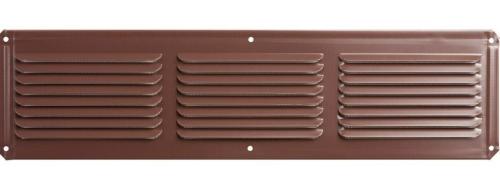 16" X 4" BROWN SOFFIT VENT C/W