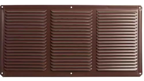 16" X 8" BROWN SOFFIT VENT C/W