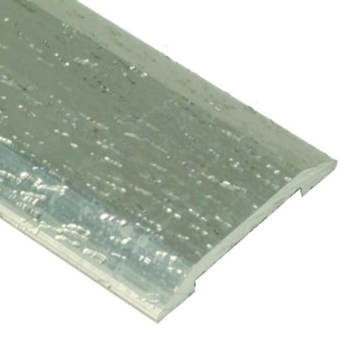 MD-PRO 1-1/4" flat metal silver