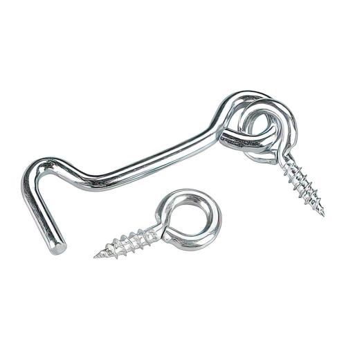 GATE HOOK & EYE 2" ZINC