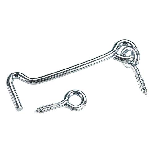 GATE HOOK & EYE 3" ZINC