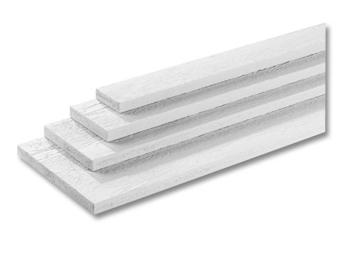 3"X16' SNOW WHITE LP BATTEN C/MILL SNOWSCAPE
