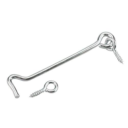 (R) ZINC GATE HOOK & EYE 4"