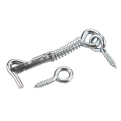 ZINC S.GATE HOOK & EYE 2-1/2"