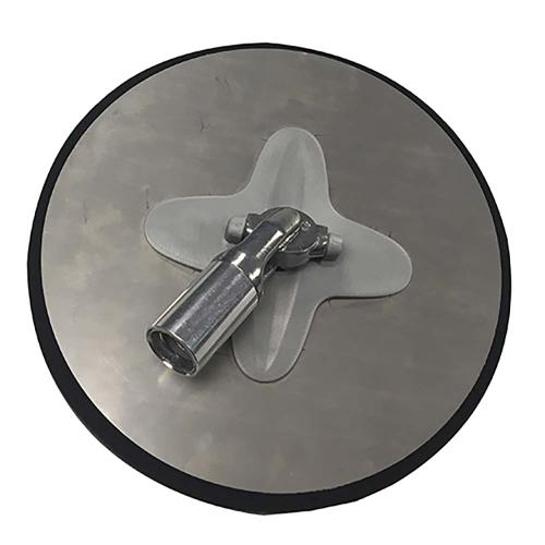 9" PRO ALUMINUM ROUND POLE SANDER  HEAD W/ VELCRO