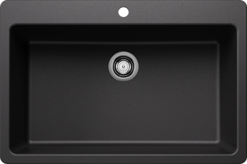 BLANCO LIVEN 33 SUPER SINGLE ANTHRACITE SILGRANITE SINK