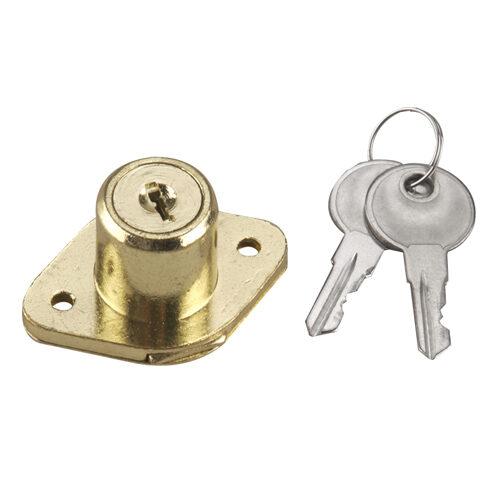 BRASS DRAWER LOCK (R)