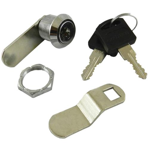 CHROME CAM LOCK 5/8" (R)