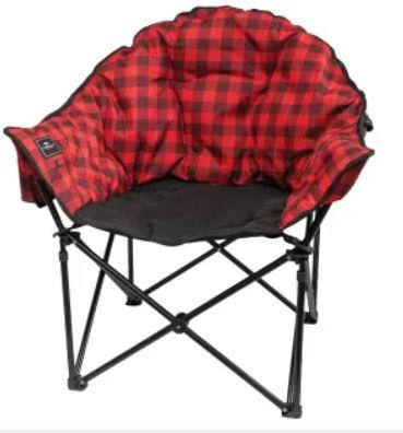 LOGAN HEATED CHAIR RED