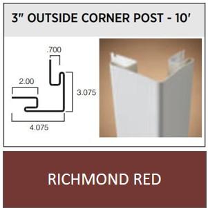SENTRY O/S CNR 10' RICH RED