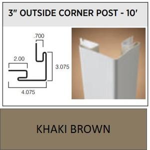 SENTRY O/S CNR 10' KHAKI BROWN