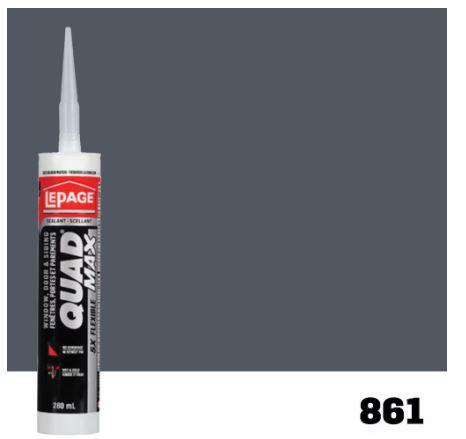 LePage Quad Max Window, Door & Siding Sealant Blue 861, 280 ml Cartridge, Pack of 1
