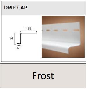VINYL DRIP CAP 12' FROST (40)