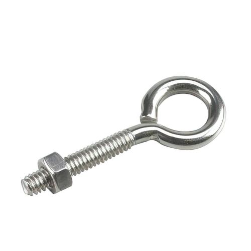 (R) EYE BLT/W NUTS 1/4X2-1/2 SS