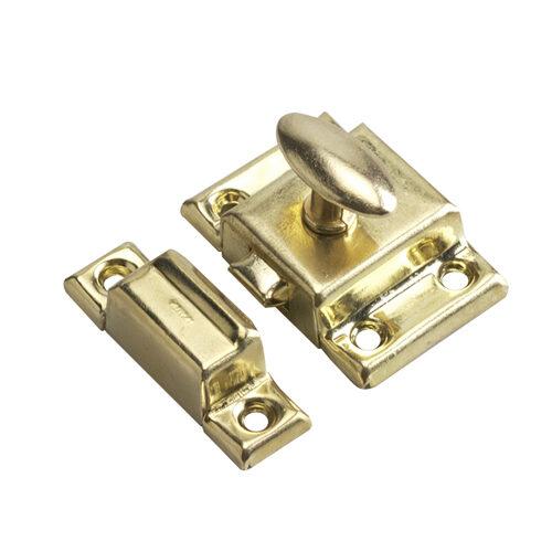 BRASS CUPBOARD LATCH (R)