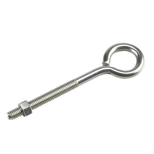 (R) EYE BOLT/W NUTS 3/8X6 SS
