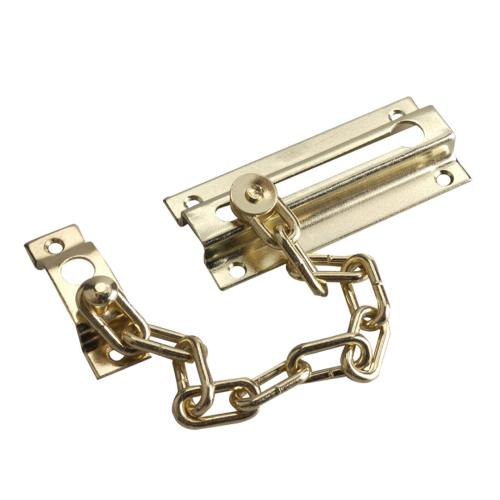(R) BRASS CHN DOOR GUARD 3-1/2"