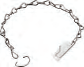 FLAPPER CHAIN  HOOK  RING