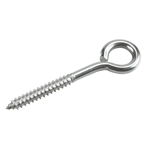 (R) EYE-BOLT LAG THRD 5/16X4 SS