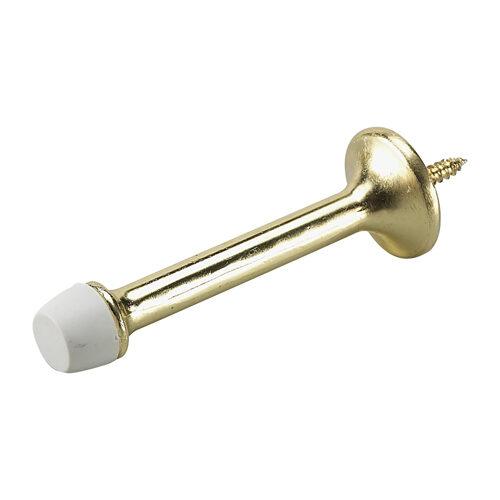 3" RIGID DOOR STOP BRASS (R)