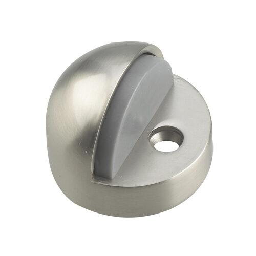HIGH DOME DOOR STOP BR NKL (R)