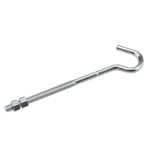 CLOTHESLINE HOOK ZINC 8-1/4