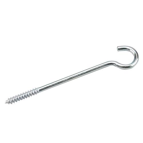 (R) CLTHSLINE HOOK ZNC 8" LAG