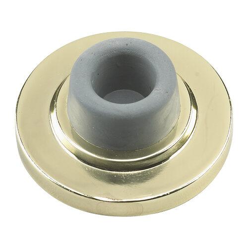 CONCAVE DOOR STOP BRASS (R)