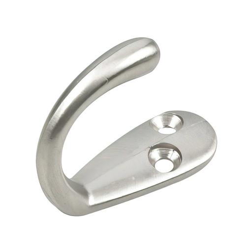 BRUSH NICKEL WARDROBE HOOK