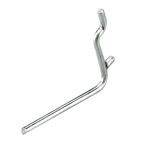 PEG HOOK ANGLE 7/8" ZINC (R)