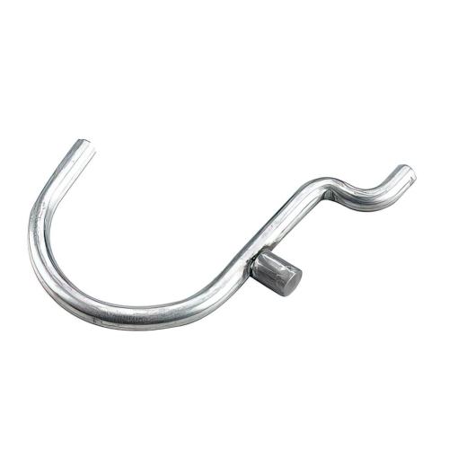 PEG HOOK CURVED 1 1/2" ZINC (R)