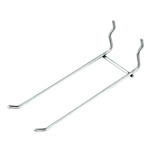 PEG HOOK DOUBLE 3" ZINC (R)