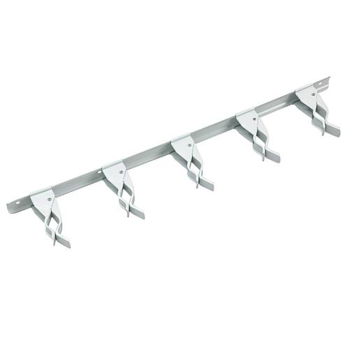 SPRING CLIPS BAR WHITE 17" (R)