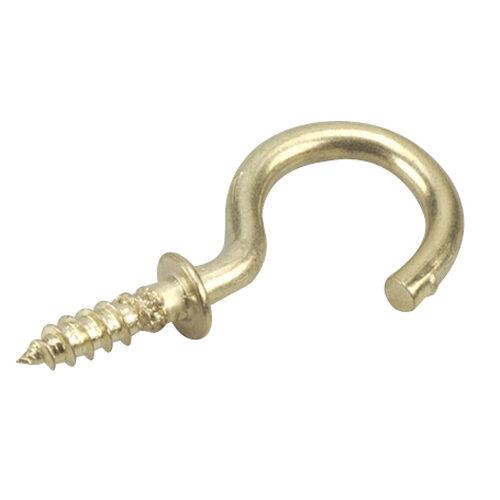 BRASS CUP HOOK 1/2"