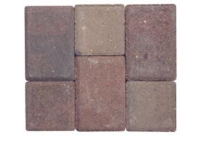 SET COBBLESTONE RED TAN CHARCOAL