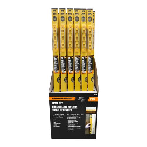 2 PC LEVEL SET 48" / 9"TORPEDO