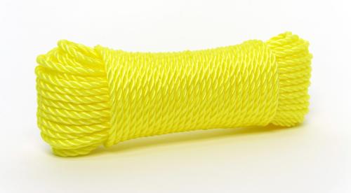 ROPE TWT PP 1/4"X100' YELLOW (R)