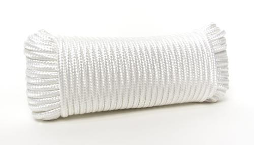 MIBRO ROPE DB NYLON 1/4" X 100' WH (R)