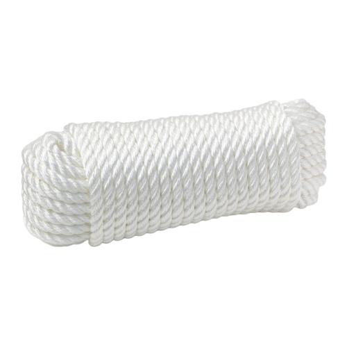 ROPE TWT NYLON 3/"X50' WH (R)