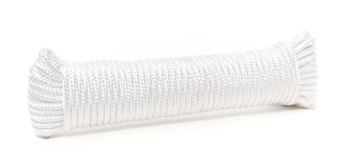 ROPE DB NYLON 3/16"X50'WH (R)
