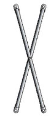SCAFFOLD CROSS BRACE 7' X 4'